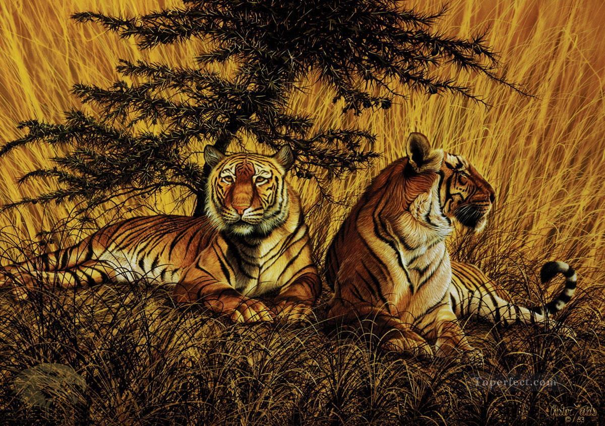 tiger 20 Oil Paintings